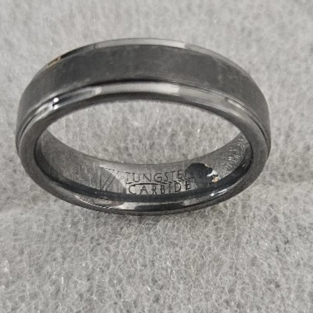 Classic Tungsten Carbide Matte Band Ring